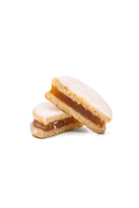 Alfajor Glaseado Frutal de Durazno