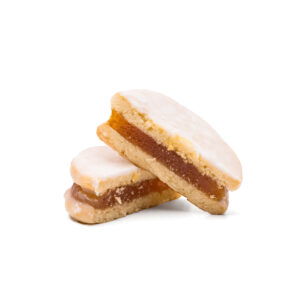 Alfajor Glaseado Frutal de Durazno