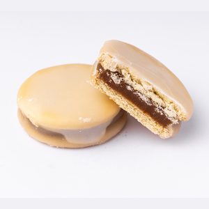 ALFAJOR DULCE DE LECHE GLASE