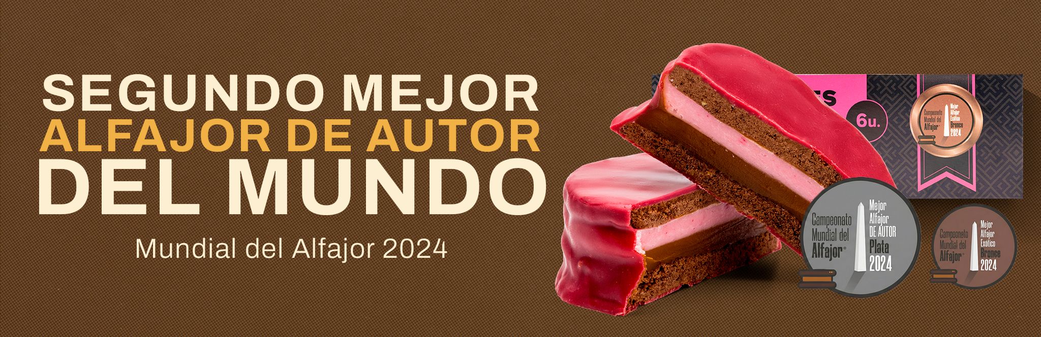 Alfajor Inspiracion - Ganador del Segundo Puesto Mundial mejor Alfajor de autor 2024